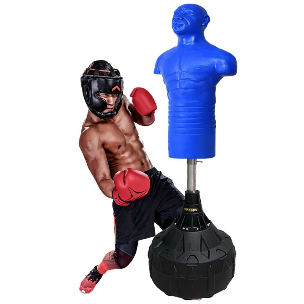 Fitness Sports Home Gym Club Professional Fighting Sand Boxing Vertical Sandbag PVC Water Pedestal Punching Bag Adjustable