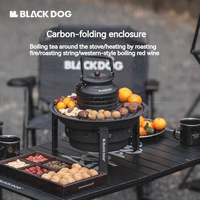 Naturehike-Blackdog Camping Folding Carbon Burner Stove Camping Supplies Outdoor Picnic Light Portable Stove With Baking Net