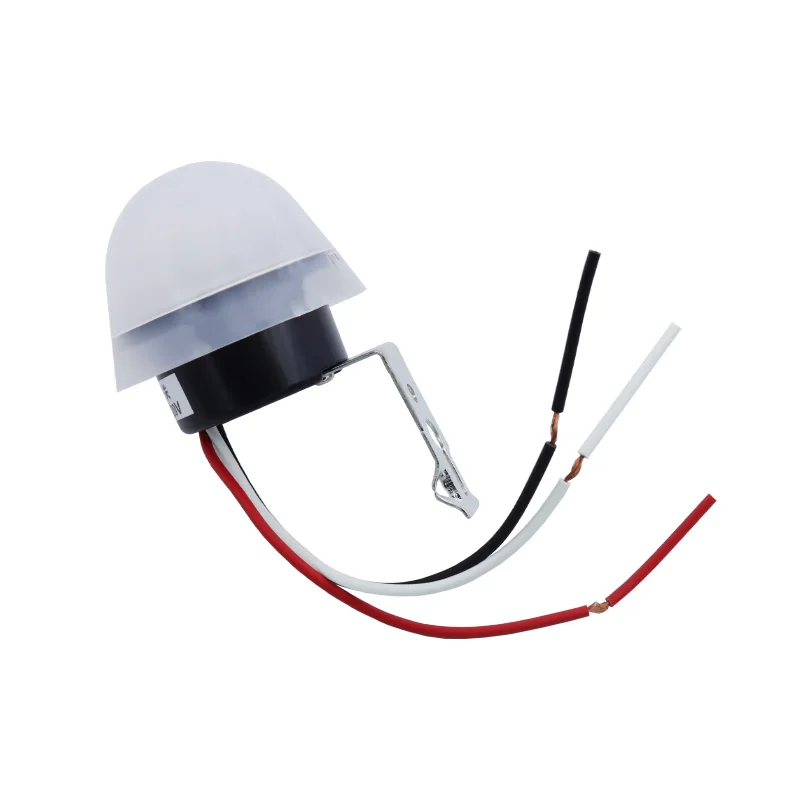 

AS-20 Switch Automatic Auto On Off Photocell street Light Switch DC AC 220V 50-60Hz 10A Photo Control Photoswitch Sensor Switch