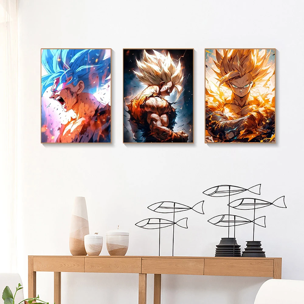 Super Saiyan Goku Diamond Pain - Resin Art Goku ulasan dan harga