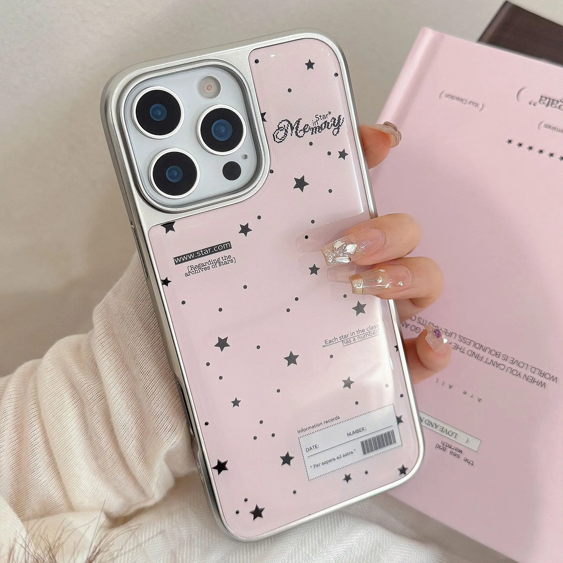 

Suitable for Apple 15 phone case iPhone 16 Promax star 17 electroplating 14 hard case