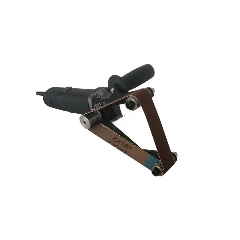 For Angle Grinder Modified Belt Machine Pipe Grinder Handrail Solder Joint Rust Removal Polishing Metal Round Grinding Knife