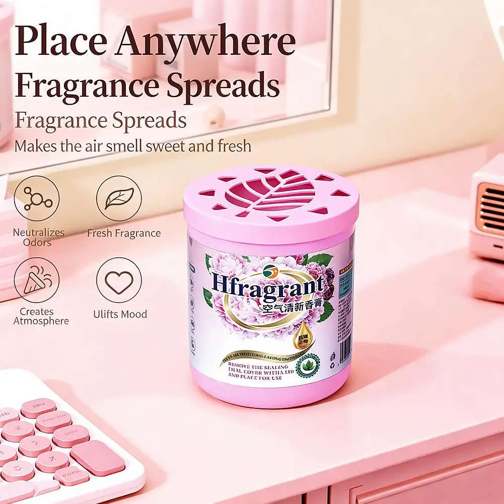 New Thai Deodorant Aromatherapy Artifact Peony Deodorant Solid Fragrance Freshener Bedroom Toilet Home Car Lasting Fragrance view 6