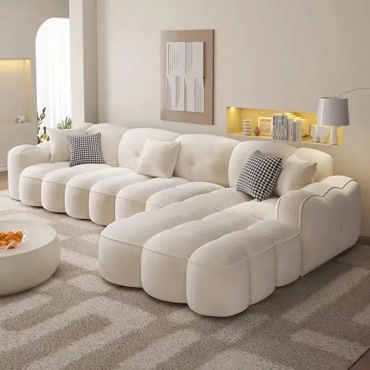 

Cream Wind Cloud Corner Sofa