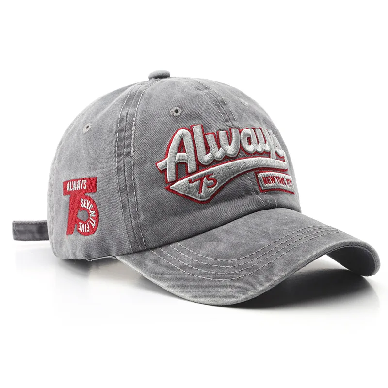 Nowe modne bawełniana czapka baseballowa sportowe na świeżym powietrzu dla kobiet na co dzień haft Retro męskie czapka typu Snapback z czapką z