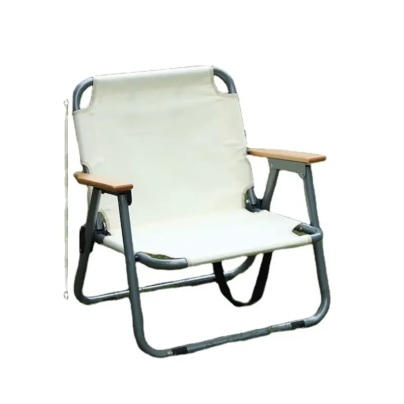 Outdoor Camping Folding Portable Camping Beach Lounge Two Person Multifunctional Leisure Backrest Fishing Chair