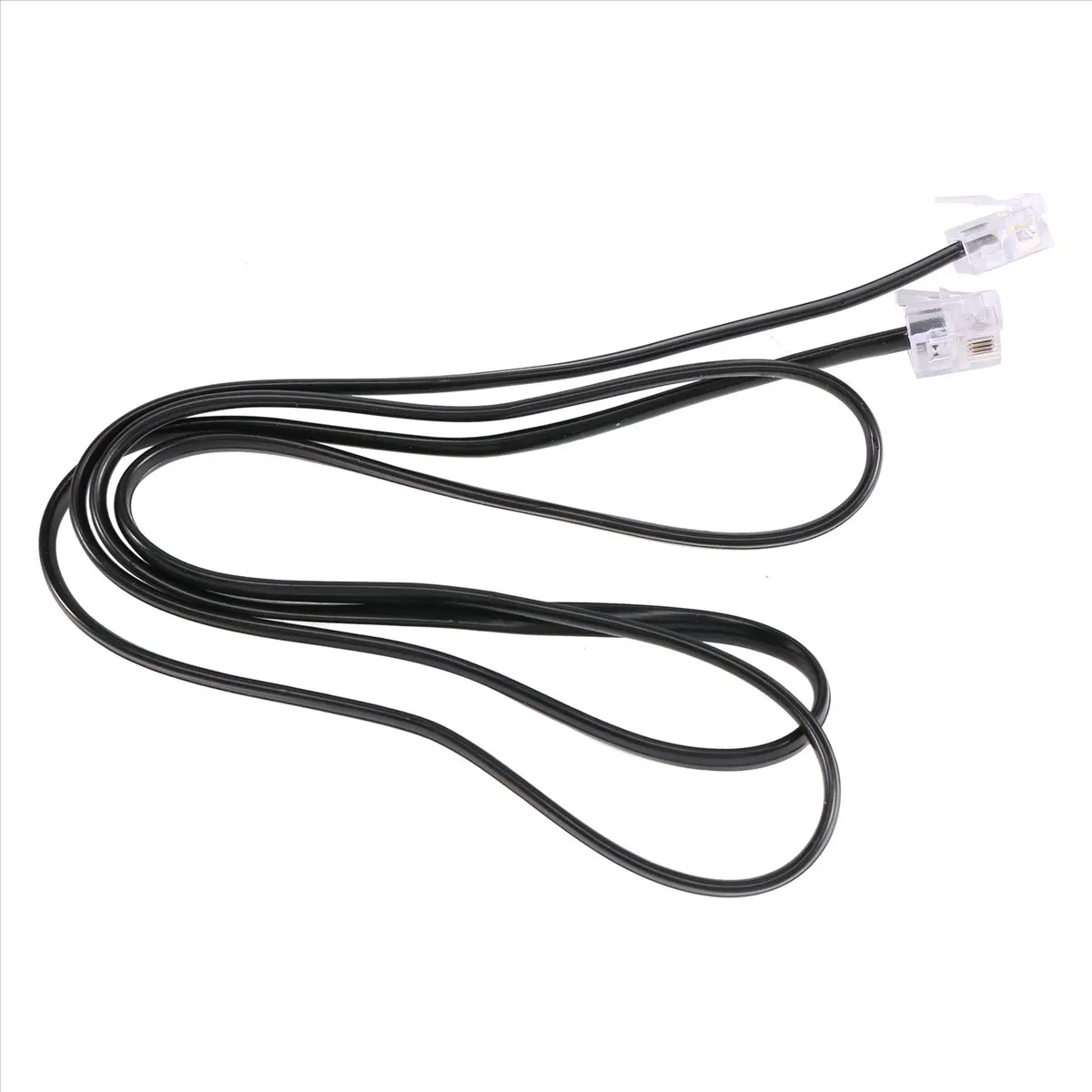 (A89Z) Câble téléphonique RJ11 6P4C pour modem ADSL, 1 mètre