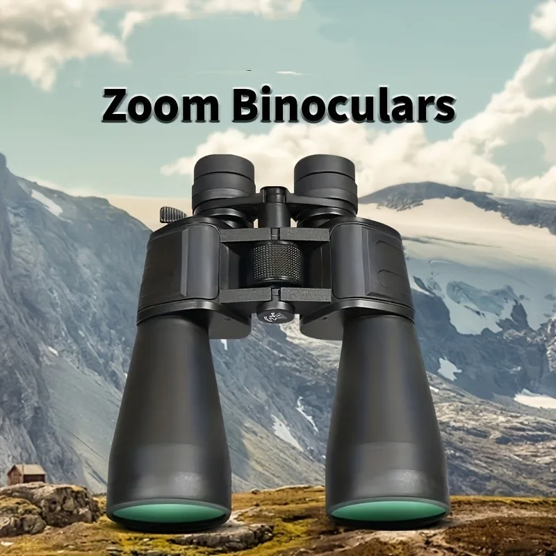 10-380x100 Powerful Binoculars Long Range Telescope Zoom HD BAK4 High Magnification Professional Monocular for Hunting Tourism