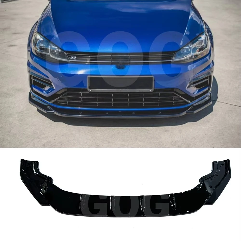 Factory Customization Car Body Kit MAX Style Front Lip Side Skirt Rear Diffuser Spoiler for 2017-2020 For VW Golf MK7.5 R