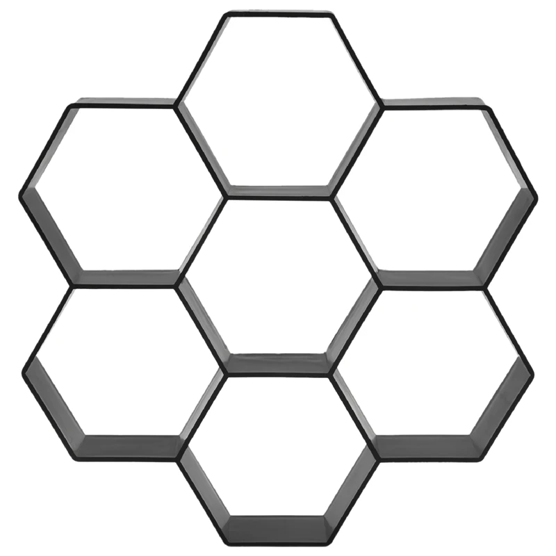 ABUL-DIY машина для прогулок в патио, ступенька, форма для бетонной лопатки, многоразовая форма для изготовления дорожек, садовые формы для тротуарного камня 30X30 см