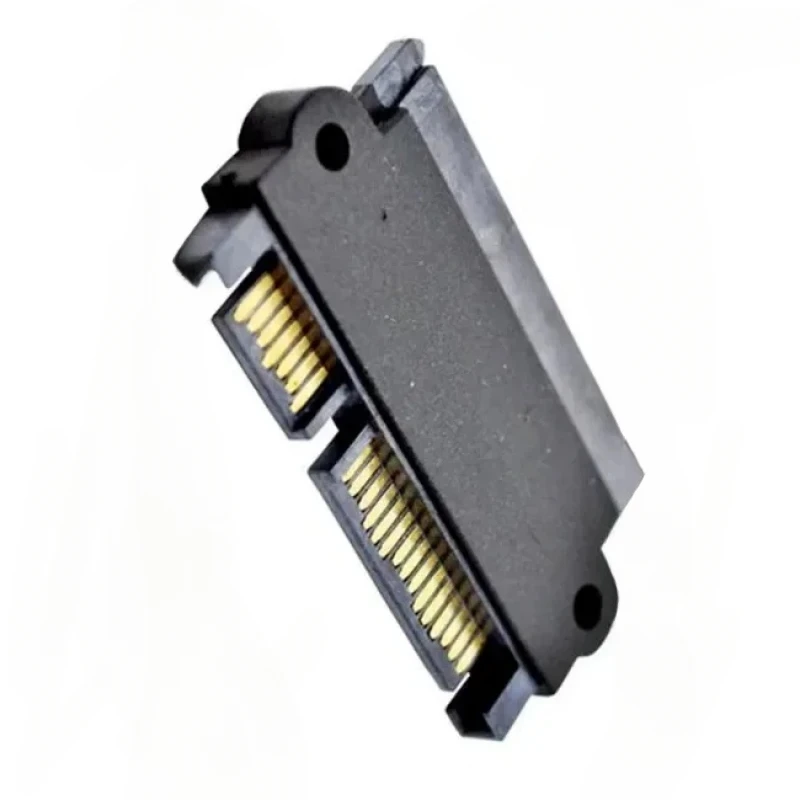 1pc for SATA 22 Pin 7+15 Male Plug to 7+15 Female Jack Converter Adapter Components