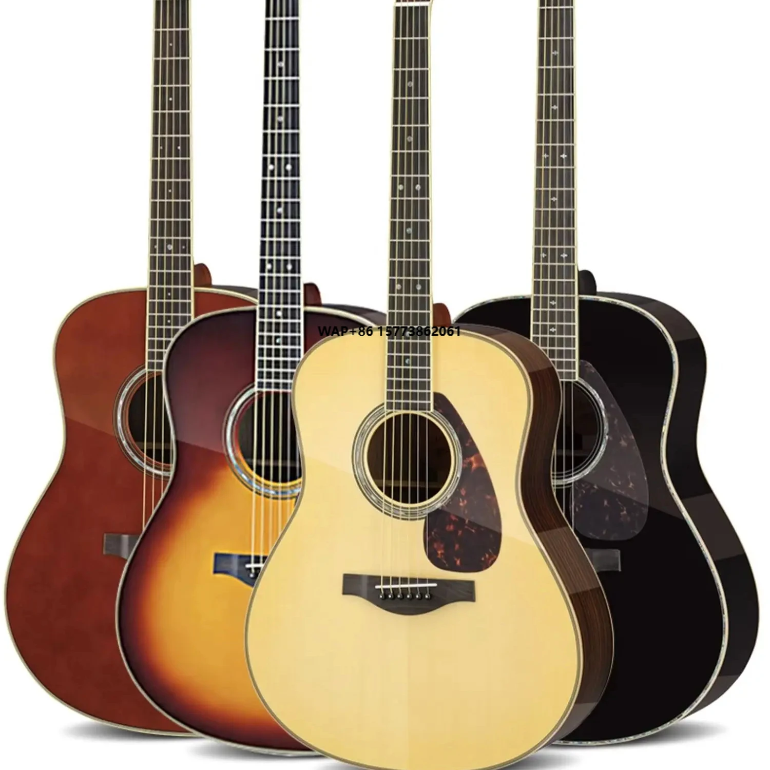 

YMH LL6 41-дюймовая одинарная гитара с одним шпоном из палисандра, сумка для доставки плюс вибрирующая электрическая коробка, баллада, гитара