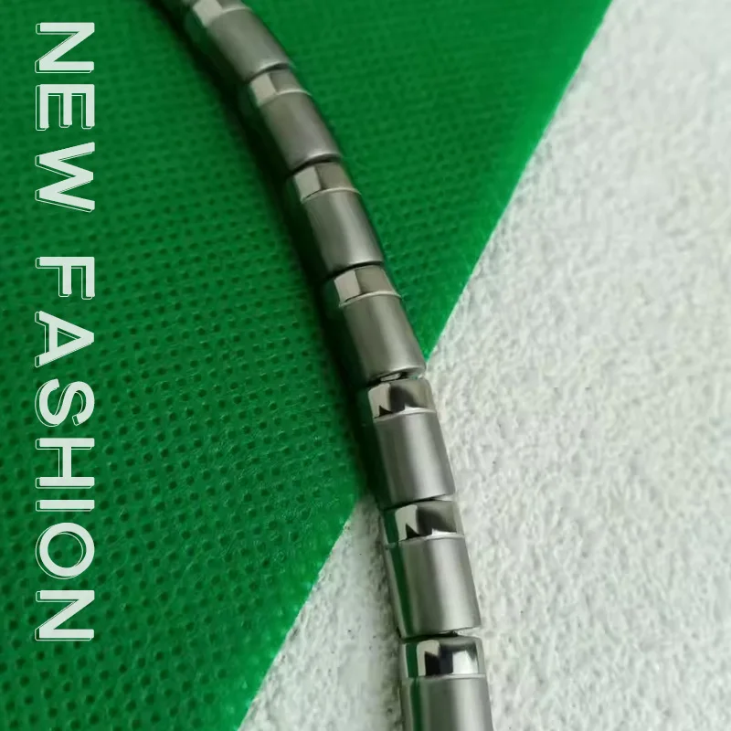 Bamboo joint men's and women's pure titanium healthy germanium bracelet mineral bracelet gift men's bracelet simple jewelry