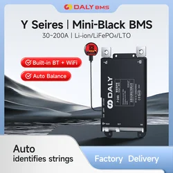 Daly Smart WIFI BMS High current 4S 7S 8S 13S 14S 16S 17S 20S 24S Built-in Bluetooth 100A 120A 150A 200A Lifepo4 Li-Ion LTO