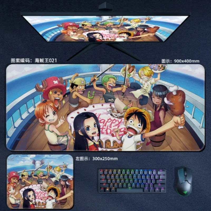 متوفر قطعة واحدة لوحة ماوس على شكل شخصية أنيمي كبيرة لوحة ماوس ألعاب كمبيوتر محمول ملحقات الكمبيوتر ديكور مكتبي هدايا زينة