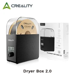 Creality Filament Dryer Box 2.0 temperature 45℃-65℃ Real-time humidity monitoring Drying time setting 0-24h 360° hot-air heating