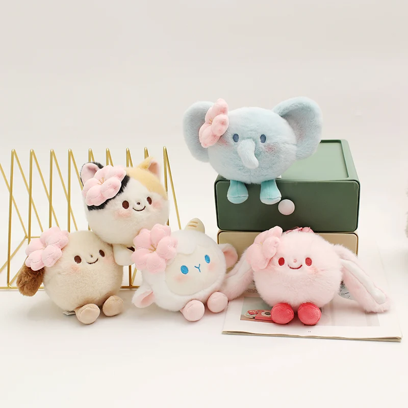 

Очаровательные плюшевые игрушки в форме животных, снимающие стресс, необходимые вещи с мягким и терапевтическим прикосновением, праздничные подарки для друзей