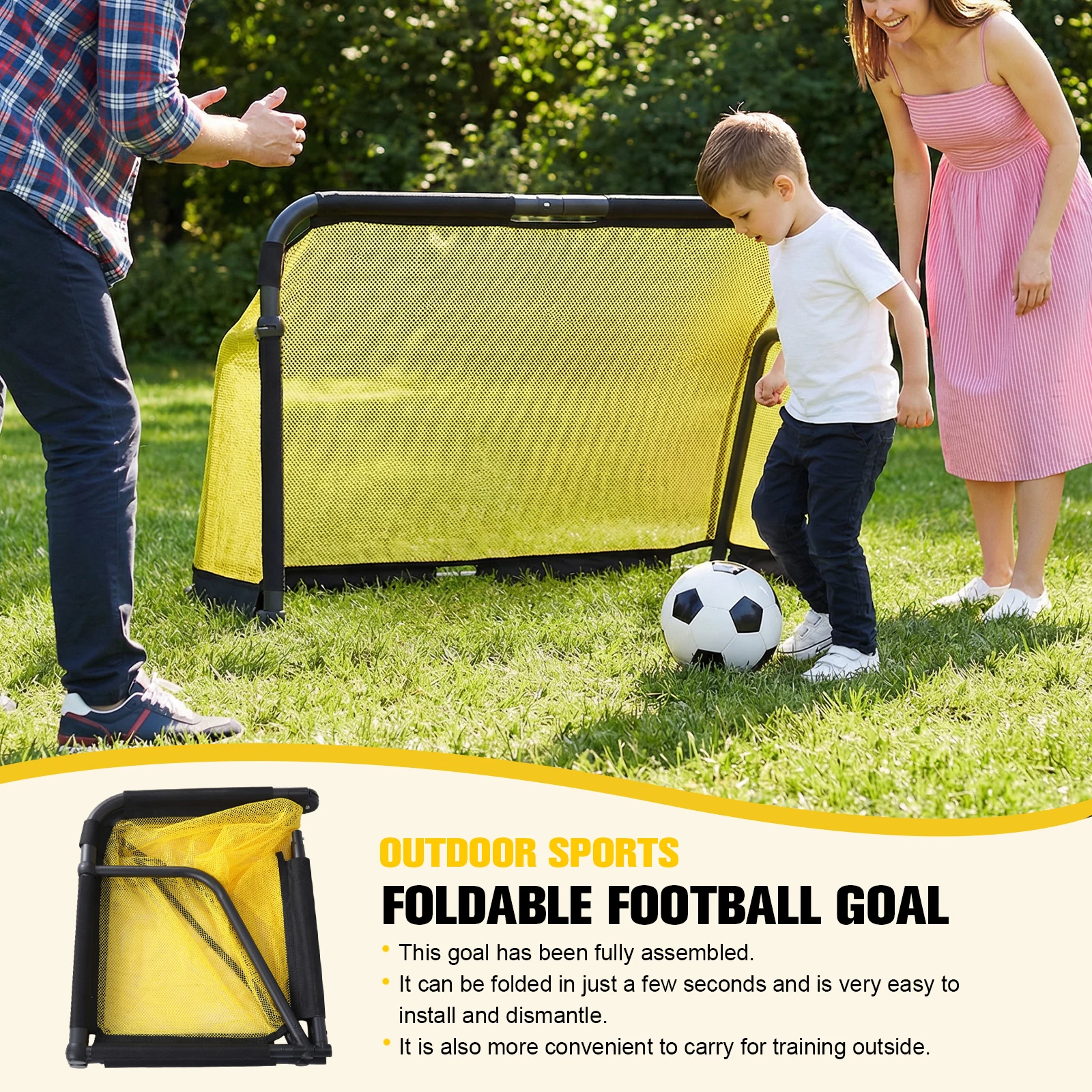 Portable Football Rebounder Ne - огляд і ціна Training Net Mini
