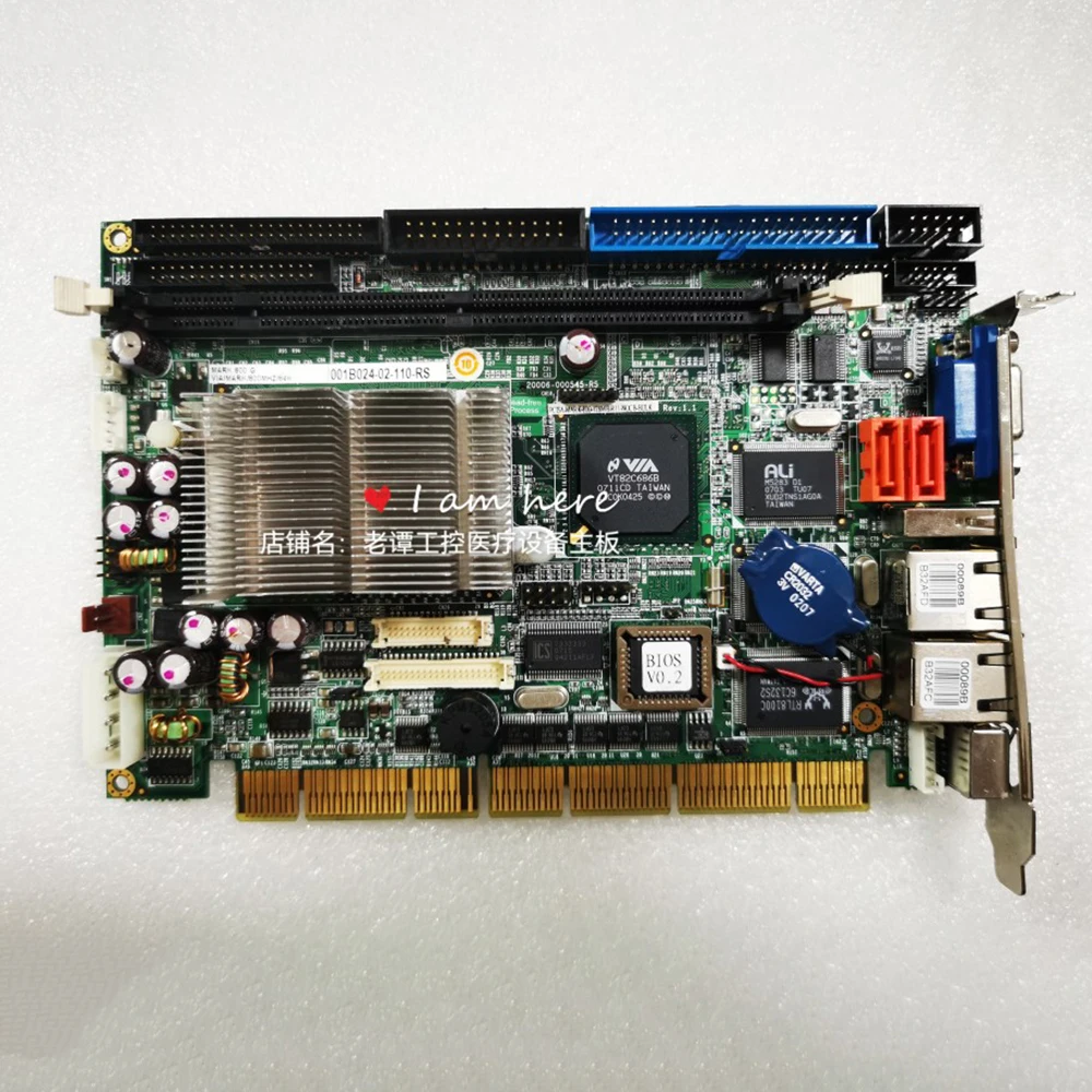 اللوحة الأم للتحكم الصناعي 20006-000545-RS PCISA-MARK-800-128MB-R11 Rev: 1.1