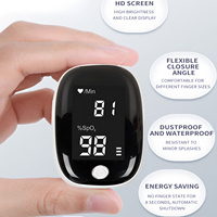 Medical Finger Pulse Oximeter Blood Oxygen Saturation Meter Heart Rate Monitor Child Pulse Oxiometer OLED Oximetro