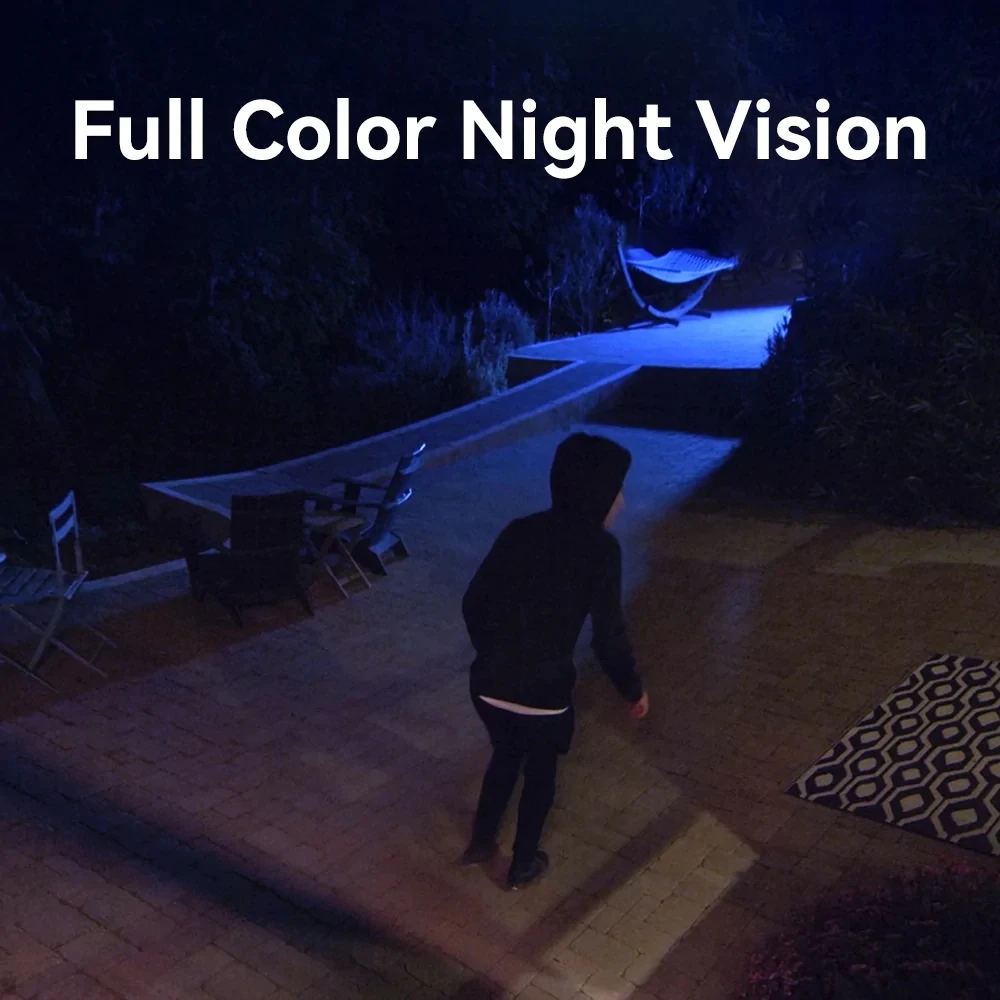 IMILAB EC4 Solar Camera Outdoor Spotlight Video Surveillance System Kit 4MP HD IP Wireless WiFi Smart Home Security CCTV Webcam