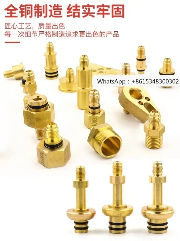 

108 piece set of car air conditioning leak detection tools for picking up plugs and repairing truck pipelines