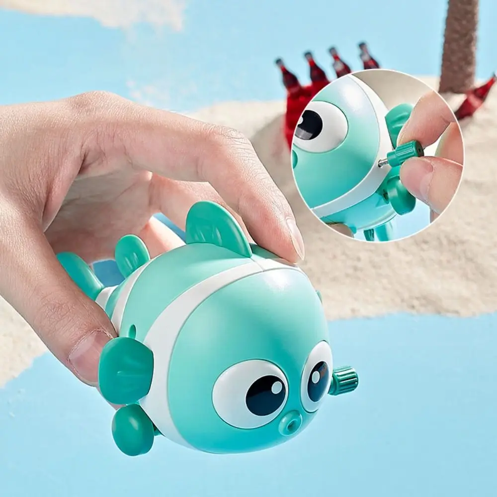 Toy Metal Games Accessories Children Clown Fish Caterpillar Kids Clockwork Toy Interaction Toddler Toys Wind Up Toy Swing Toy