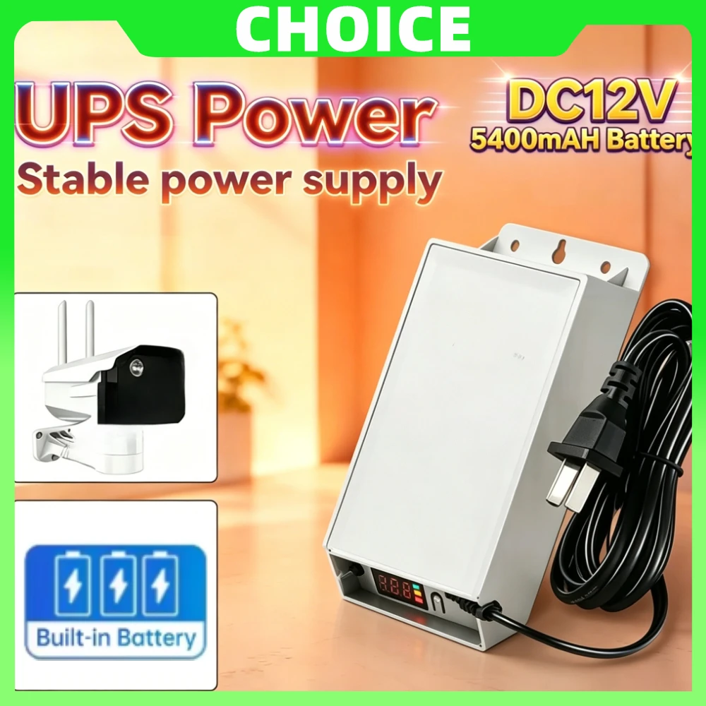 Outdoor Uninterruptible Power Supply - Adaptador de Energia UPS DIFANG 5400mAH
