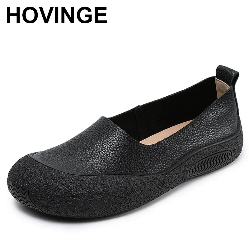 

Retro leather shallow mouth single shoe spring/summer new comfortable soft soled women's shoes
