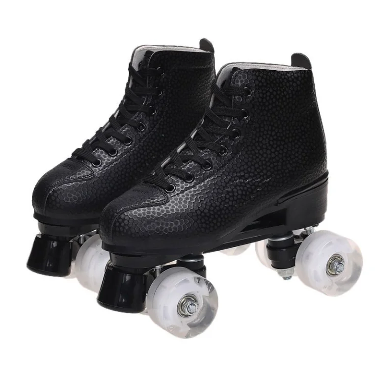 

Four-color roller skates roller skates children adult men and women roller skates four-wheel flash skating rink