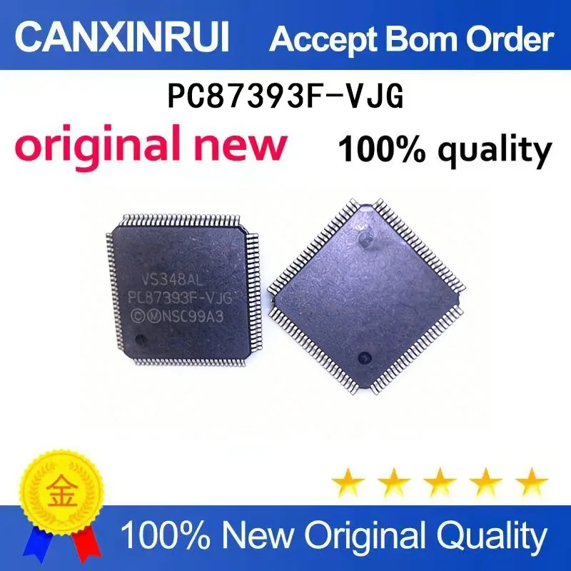 

(5-100 Pieces) Brand new original PC87393F-VJG QFP-100 packaged chip IC in stock