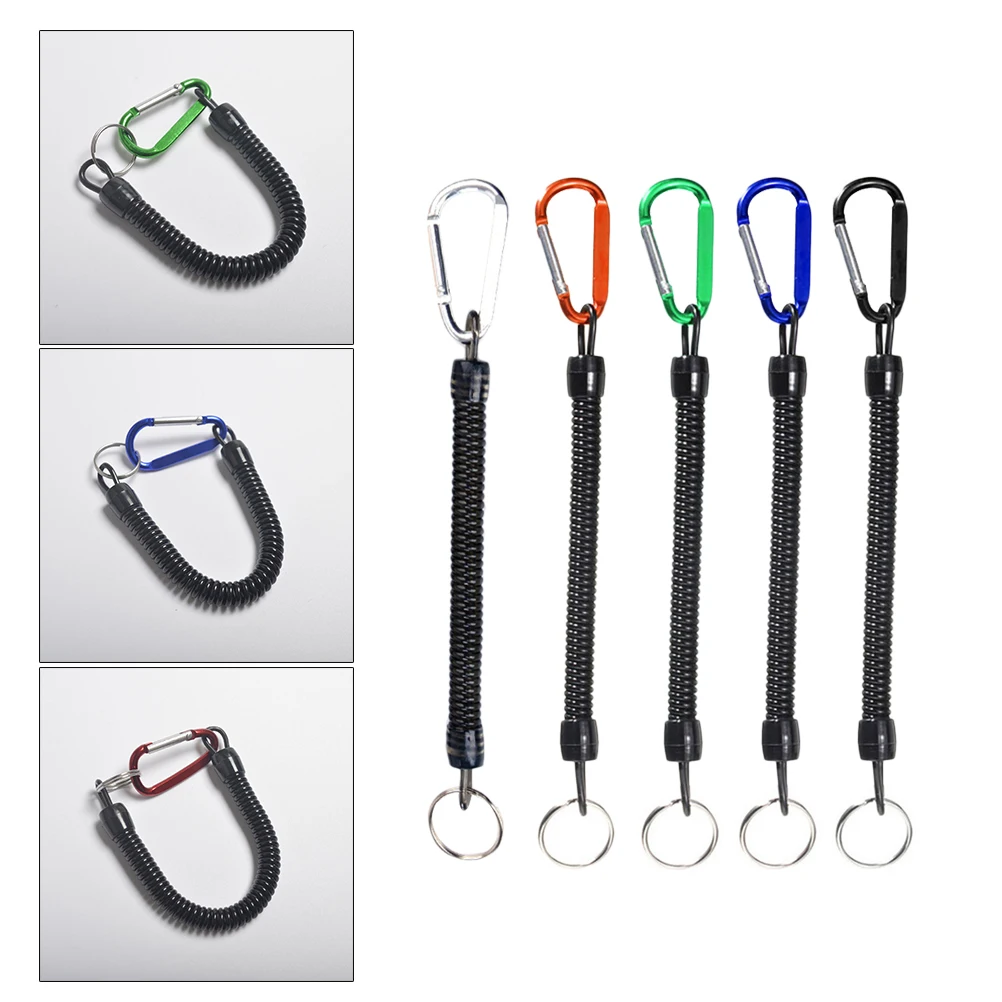 

3 Pcs Fishing Rod Holder Elastic Ropes High Quality Waterproof Rust Proof Spring Stretching Climbing Camping Hiking Fishing