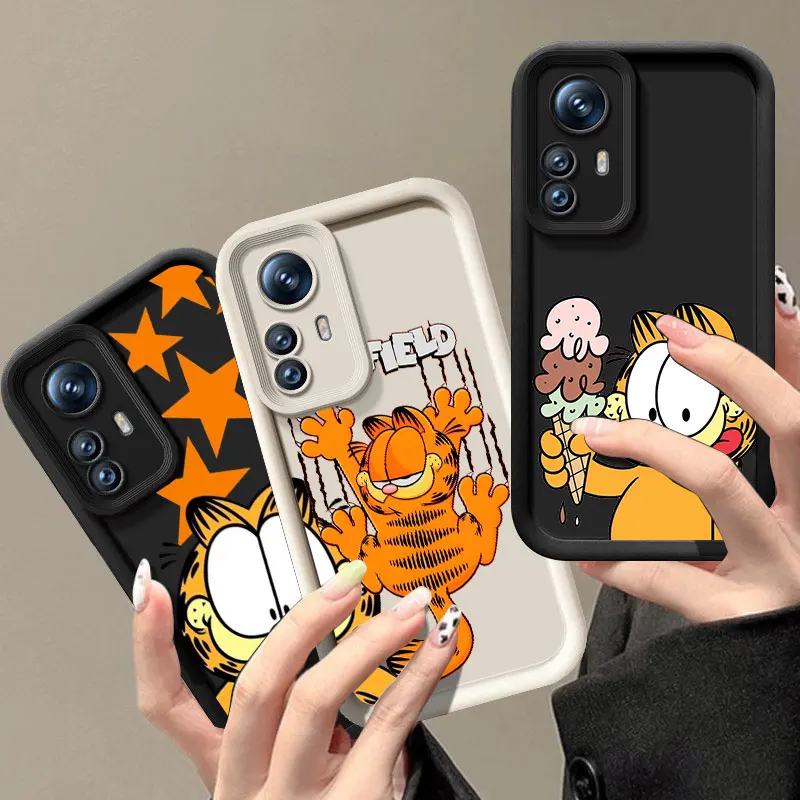 Cute G-Garfield Phone Case For Xiaomi 11 12 13 Lite 12T 13T 14T Pro Redmi A1 A2 Plus A3 9A 9C 9T 10C 12C 13C 5G 14C