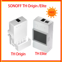 Sonoff TH Origin/Elite 16A 20A Wifi Smart Temperature and Humidity Monitoring Switch DS18B20 THS01 MS01 Sensor Remote Control