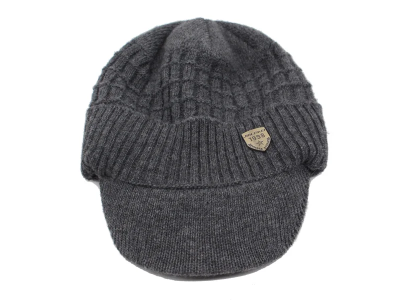 Gestrickte Hut Skullies Beanies männer Winter Hüte Für Männer Schal Kappe Frauen Winter Beanie Hut Beany Männlich Homme Gorro motorhaube Kappen – Detail 11