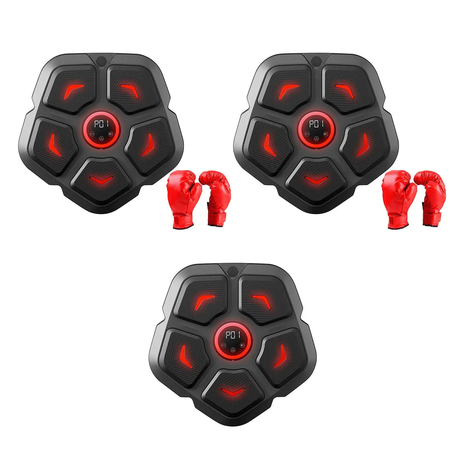 Electronic Boxing Machine Electronic Wall Target with Lights for Kids Indoor