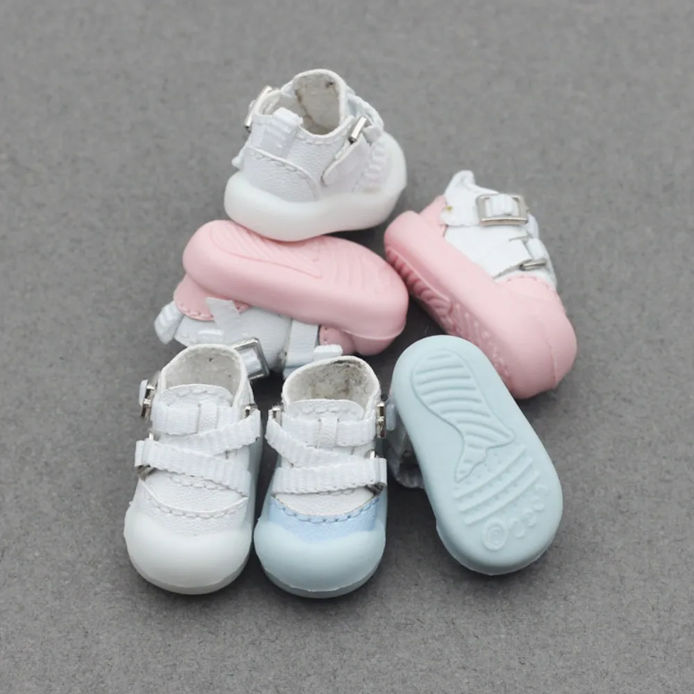 

High Quality OB11 1/12 Dolls Doll Shoes BJD MJD Dolls Soft Glue Shoes Soft Small BJD Doll Shoes Birthday Gifts