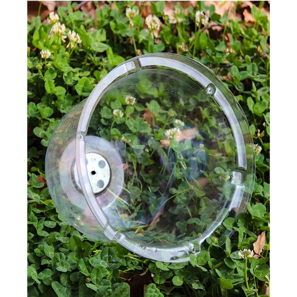 Plant Dome Cover Built from PET with Rotating Vents and Raised Lock Edges for Stable Use on Standard For Gardening Pots