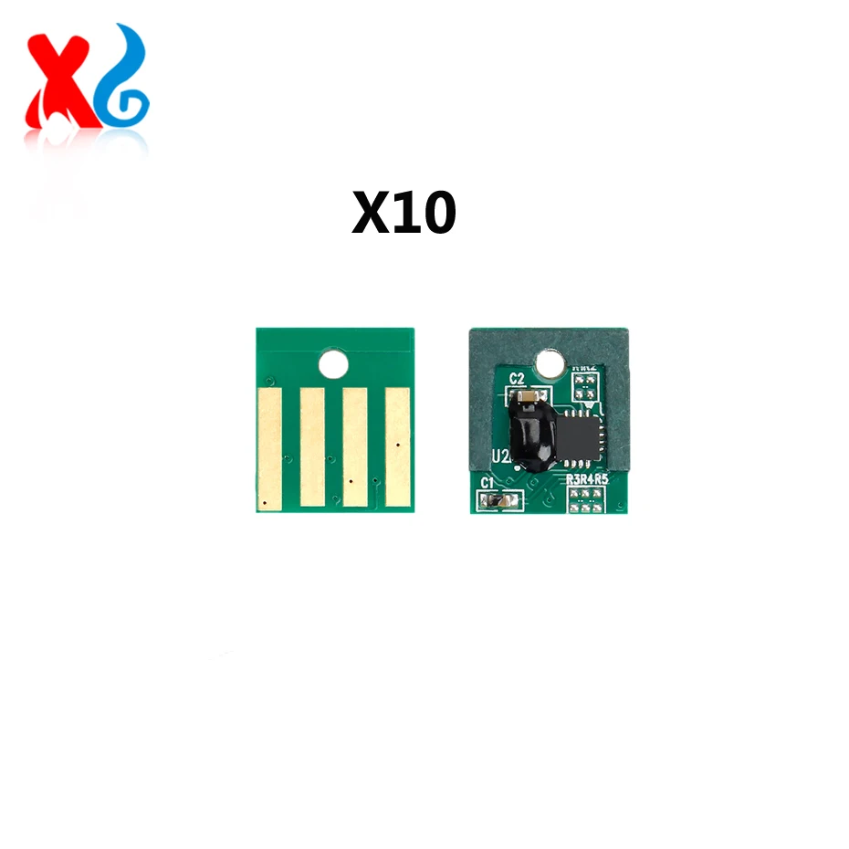 

10 шт. MS317 чип картриджа с тонером для Lexmark MS417 MS517 MS617 MX317 MX417 MX517 MX617 317 417 517 617 универсальный чип для отдыха