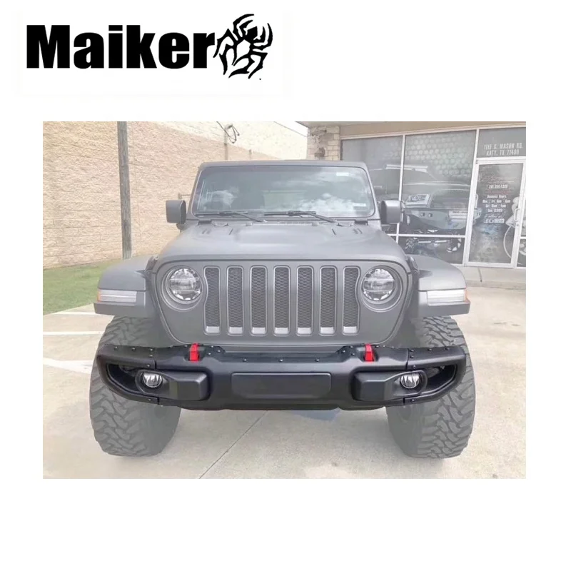 10th Anniversary Front Bumper Body Kits For Jeep Wrangler JL 2018+ New Bumper Car Accessories