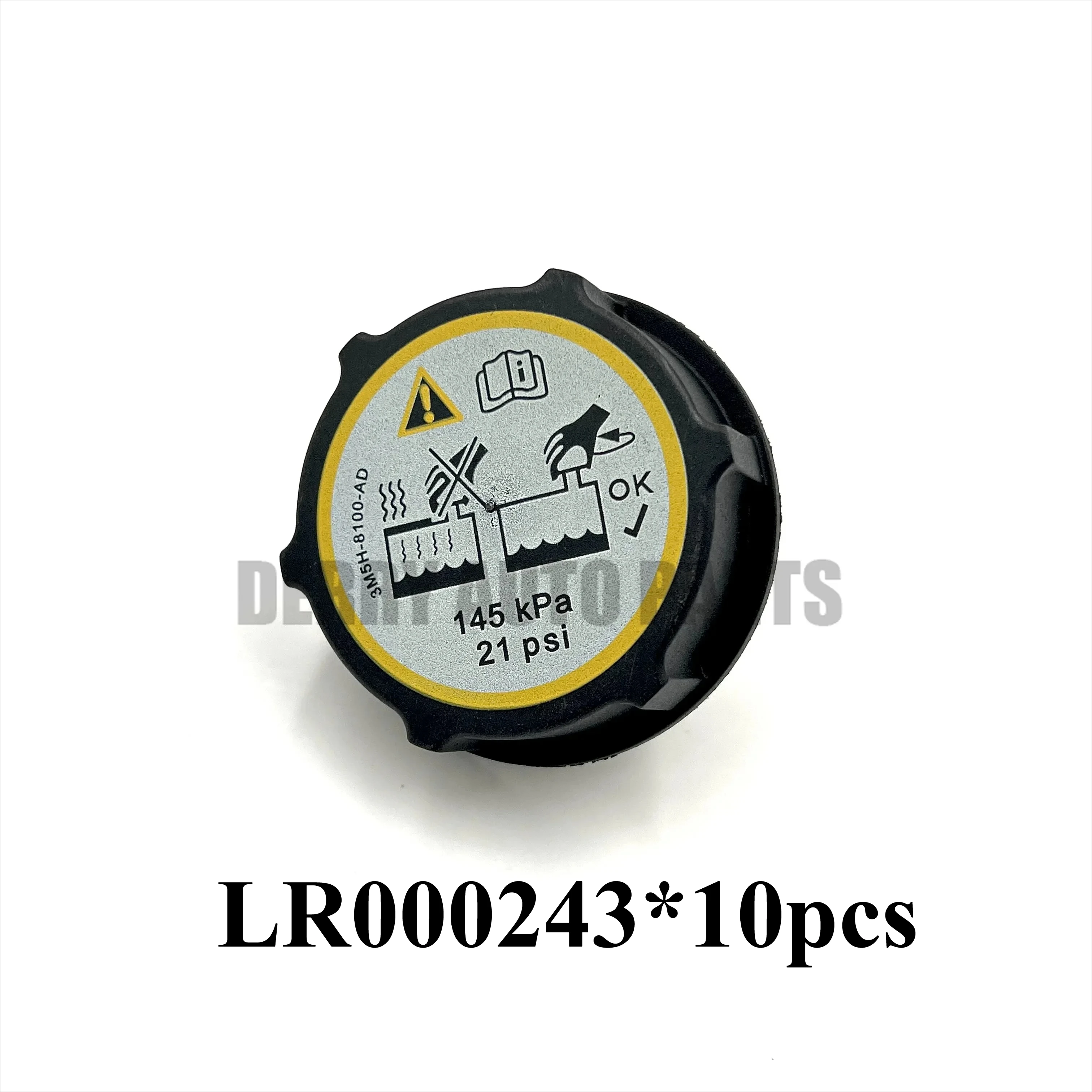 

10pcs Coolant Expansion Tank Cap For Land Rover Freelander Range Rover Evoque LR000243