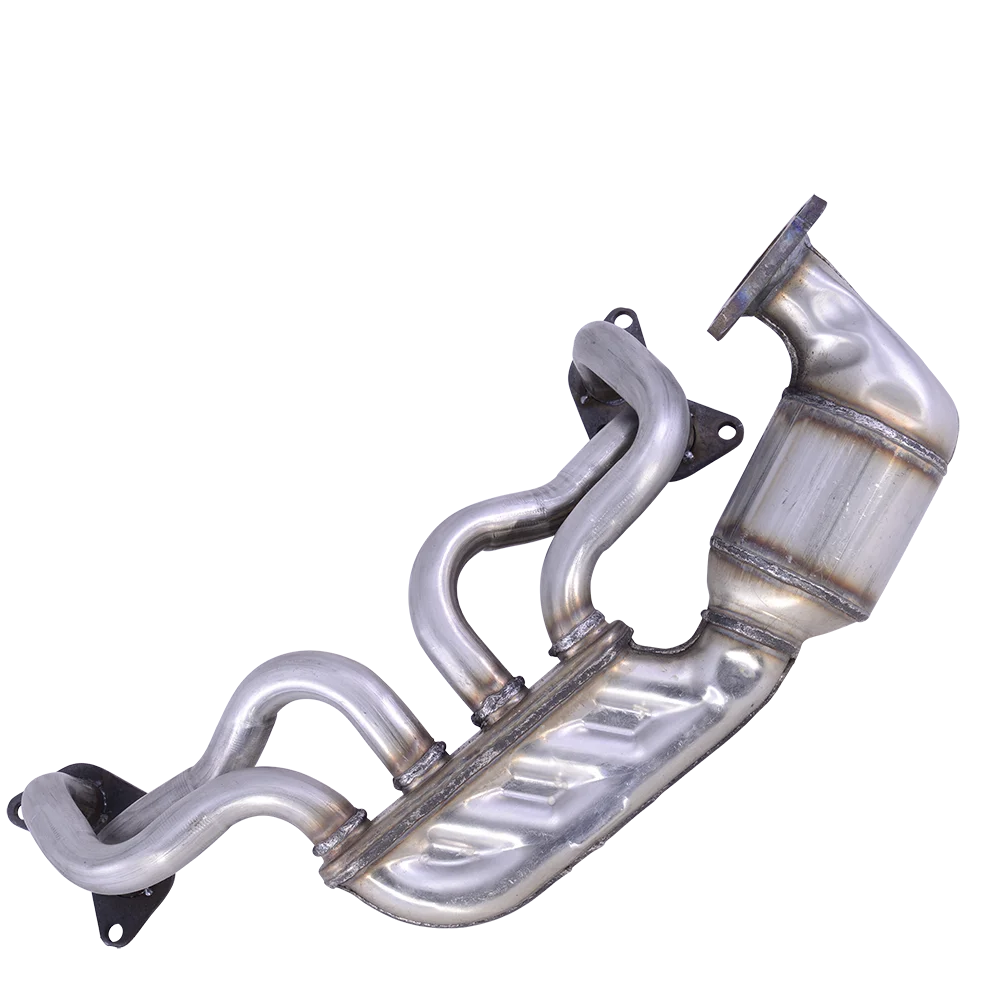 Euro standard universal Vehicle Exhaust Direct Fit Catalytic Converter for Subaru outback 2.5T Legacy 2.0 front