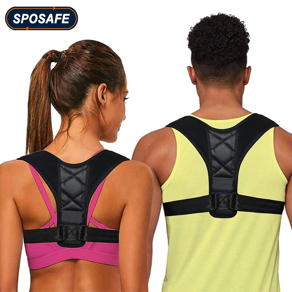 Adjustable Posture Corrector Back Brace Comfortable Posture Trainer for Spinal Alignment, Posture Support, Back Straightener