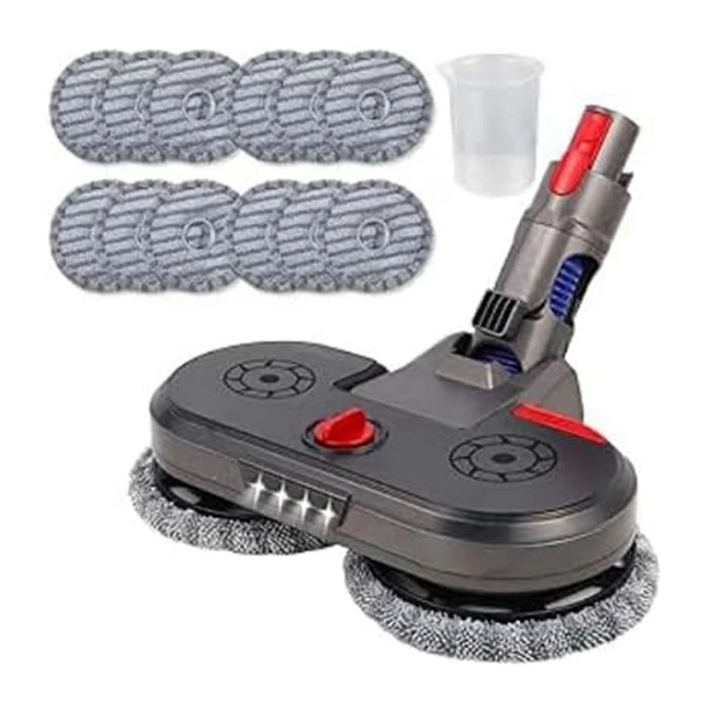

N85R-Electric Mop Attachment For Dyson V7/V8/V10/V11/V15 Vacuum Cleaner With Water Tank Washable Mop Pads