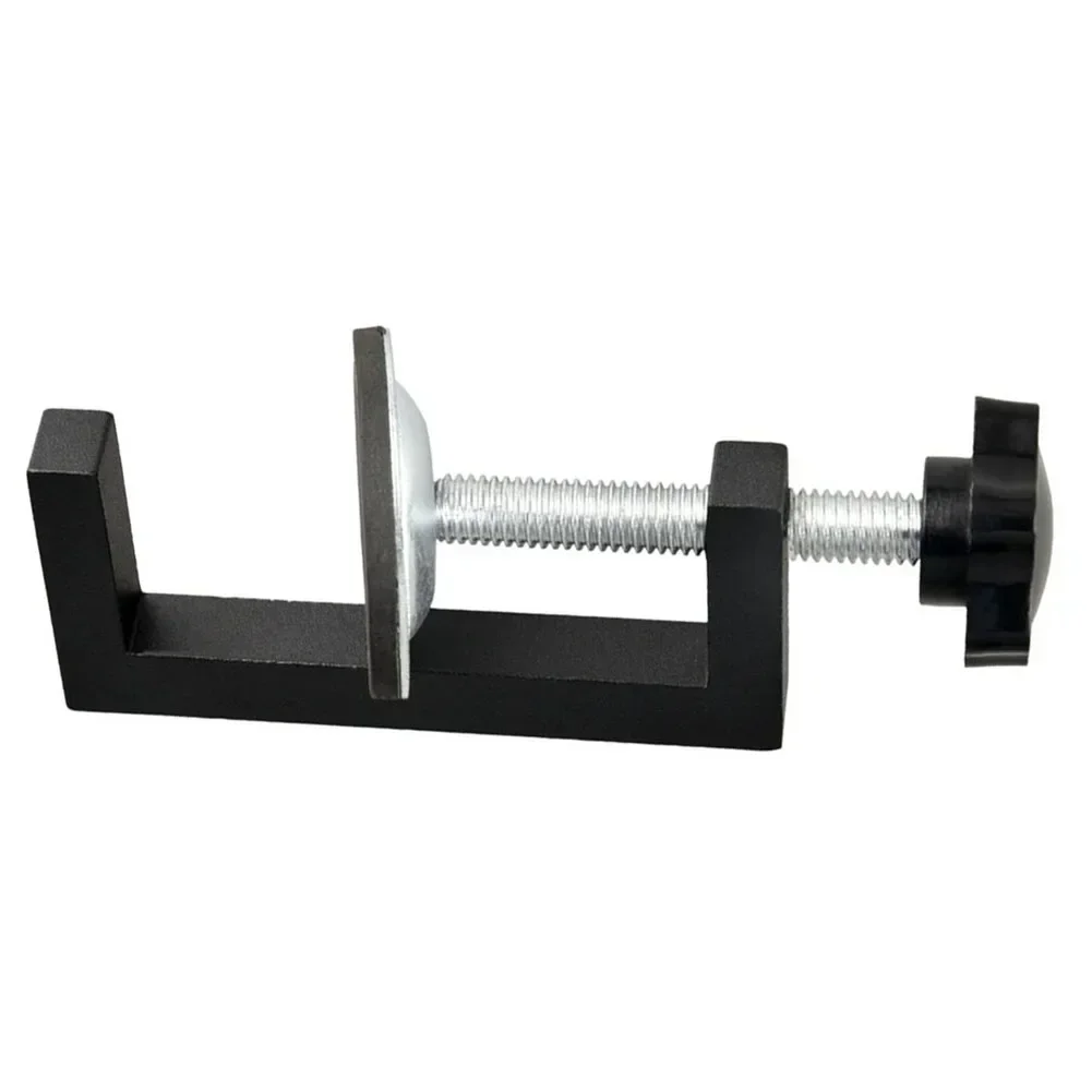 

Metal Woodworking Clamp With Extended Base Design Uniform Texture Stable Clamping Reversible Flat Clamping Hand Tools