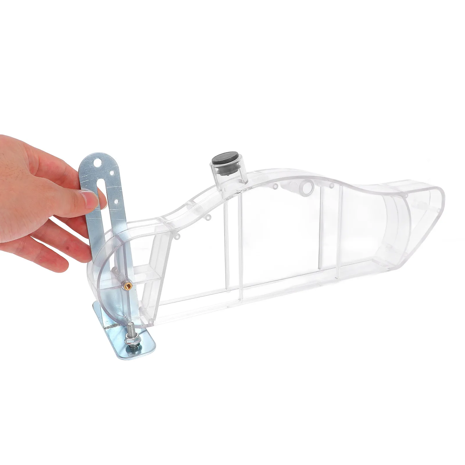 Table Saw Dust Protection Cover Transparent High Clarity Safety Enclosure for Woodworking Vacuum Compatible Dust Collection
