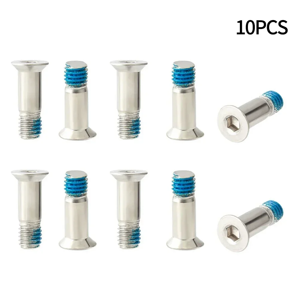 

10Pc Bicycle Rear Derailleur Pulley Screws M5 Stainless Steel Bike Accessories parts For Shimano Pulley Guide Wheel Fixed Bolts
