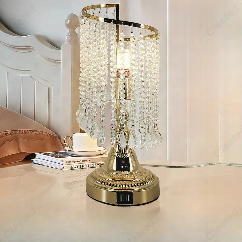 Creative Modern and Simple LED American Eye Protection Desk Lamp Living Room Study Room Bedside Decorative Lighting