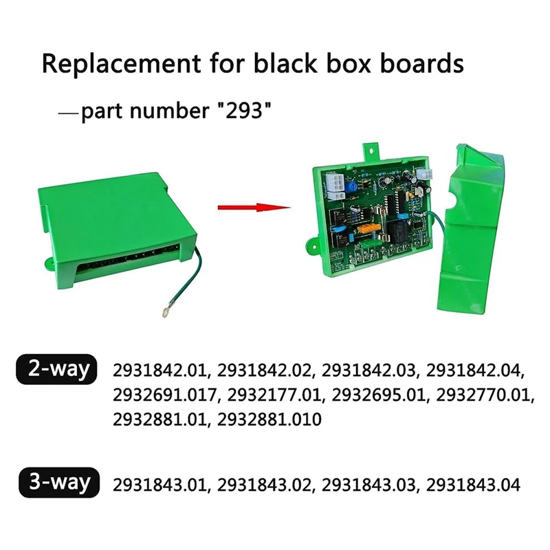 ABKR For Micro P-711  Refrigerator Control Circuit Board 2-Way And 3-Way Models Improved Functionality