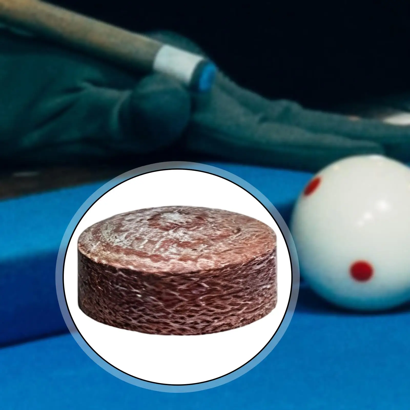 Durable Resin Break Jump Cue Tip Stable Performance Billiard Pool Cue Accessory for Adults Players